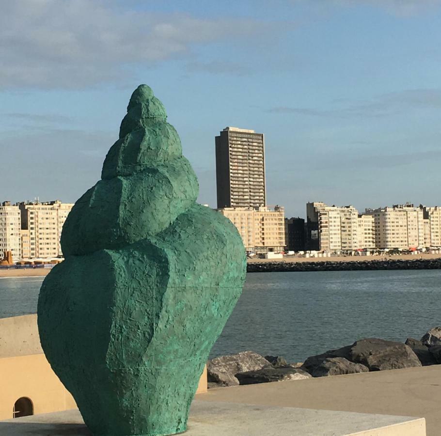 Sea And City View With Double Terrace Flat C Oostende エクステリア 写真